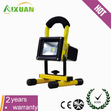 10w led rechargeable flood light with CE& Rohs